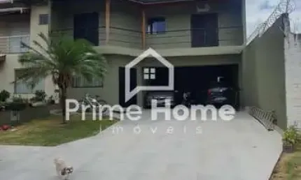 Casa em condomínio fechado com 3 quartos à venda na Avenida José Puccinelli, 130, Campos do Conde I, Paulínia, 254 m2 por R$ 1.200.000
