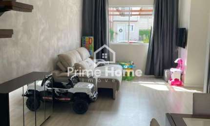 Casa em condomínio fechado com 3 quartos à venda na Rua Antonio Santos Silva, 23, Balneario Tropical, Paulínia, 84 m2 por R$ 590.000