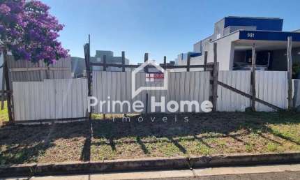 Terreno em condomínio fechado à venda na Avenida José Hoffmann, Residencial Real Parque Sumaré, Sumaré por R$ 318.000