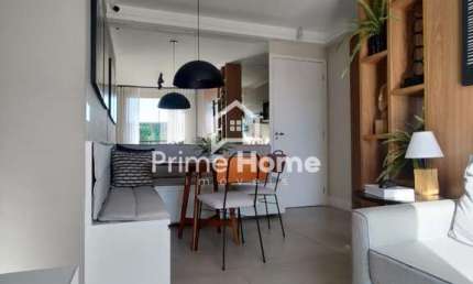 Apartamento com 2 quartos à venda na Rua Fernando Baron, 750, Recanto Fortuna, Campinas, 43 m2 por R$ 234.200