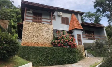 Casa em condomínio fechado com 4 quartos à venda na Estrada Francisco Von Zuben Km, km 2, Chácara Flora, Valinhos, 389 m2 por R$ 1.484.000
