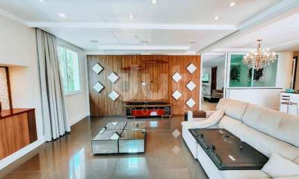 Casa em condomínio fechado com 5 quartos para alugar na Avenida Maria Thereza da Costa Naufal, 433, Condomínio Itatiba Country, Itatiba, 600 m2 por R$ 10.000