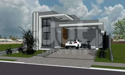 Casa em condomínio fechado com 3 quartos à venda na Estrada Municipal PLN-360, 920, Terras do Cancioneiro, Paulínia, 205 m2 por R$ 1.750.000
