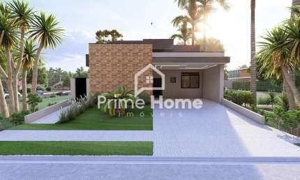 Casa em condomínio fechado com 3 quartos à venda na Rua Sebastião Cardoso, 168, Parque Brasil 500, Paulínia, 220 m2 por R$ 1.990.000