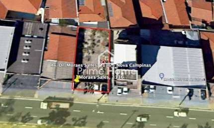 Terreno comercial para alugar na Avenida Doutor Moraes Salles, 2146, Nova Campinas, Campinas por R$ 11.200