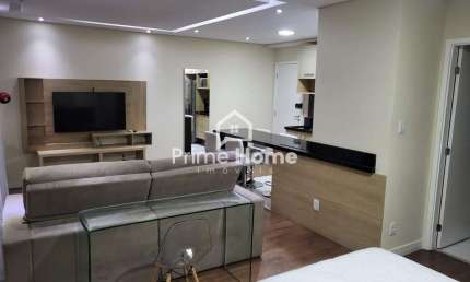 Apartamento com 1 quarto para alugar na Rua Alaor Malta Guimarães, 40, Botafogo, Campinas, 47 m2 por R$ 3.500
