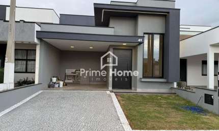 Casa em condomínio fechado com 3 quartos à venda na Avenida Luiz Greco, 600, São Bento, Paulínia, 140 m2 por R$ 1.040.000