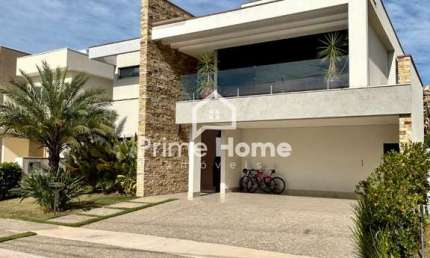 Casa em condomínio fechado com 3 quartos para alugar na Rua Sérgio Bortolotto, 220, Loteamento Parque dos Alecrins, Campinas, 312 m2 por R$ 17.000