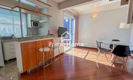 Apartamento com 1 quarto para alugar na Rua Santo Antônio, 135, Cambuí, Campinas, 58 m2 por R$ 3.800