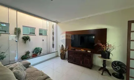 Casa a venda no bairro novo paraíso - rua vereador aldo campos| 3dorm/1 suíte - área gourmet