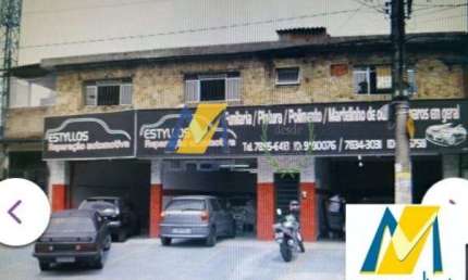 Prédio com 3 salas à venda na Rua Sud Menucci, Vila Camilópolis, Santo André