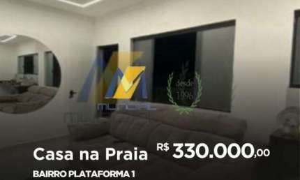 Casa com 2 quartos à venda no Balneário Plataforma, Mongaguá 