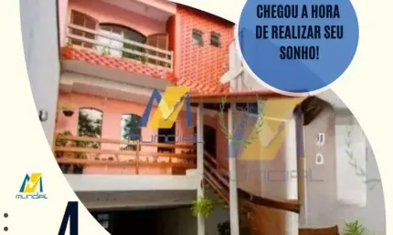 Casa com 4 quartos à venda na Vila Pires, Santo André 