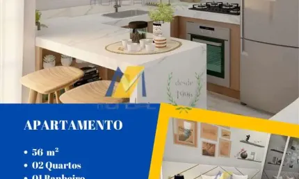 Apartamento com 2 quartos à venda na Avenida da Saudade, Vila Assunção, Santo André, 56 m2 por R$ 408.100