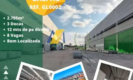 Barracão / Galpão / Depósito para alugar na Avenida dos Estados, Parque Central, Santo André