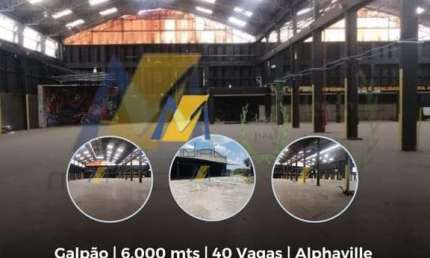Barracão / Galpão / Depósito com 3 salas para alugar no Alphaville, Barueri 