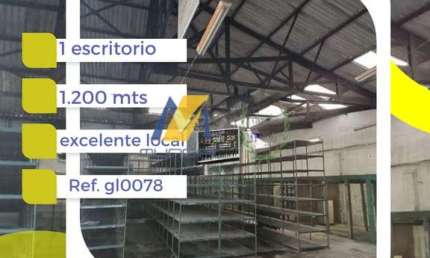 Barracão / Galpão / Depósito com 1 sala para alugar na Vila Homero Thon, Santo André 