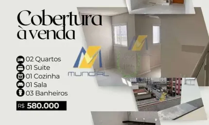 Linda Cobertura a Venda em São Caetano - Nova Gerty