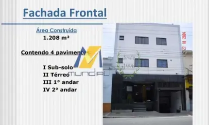 Prédio Comercial à Venda com 1208m², 18 salas e 14 vagas!!!