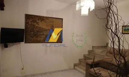 Sobrado para venda com 164m², 3 dormitórios, 1 sala e 2 vagas!!!