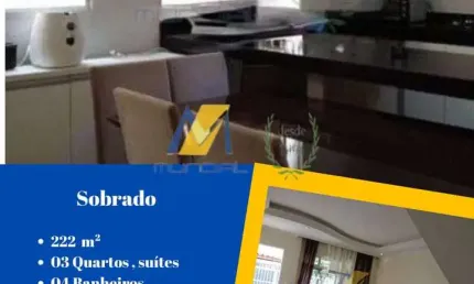 Casa com 3 quartos para alugar na Rua Antilhas, Vila Curuçá, Santo André, 222 m2 por R$ 3.400