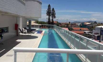 Apartamento linear, 2 quartos, lazer completo, Braga - Cabo Frio