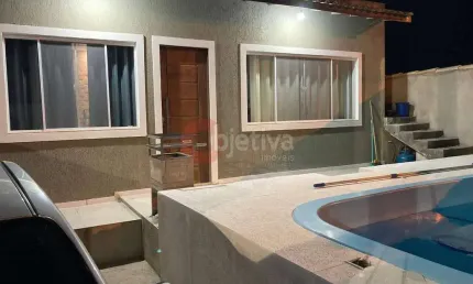 Casa linear independente, 2 quartos, com piscina, Marina - Búzios