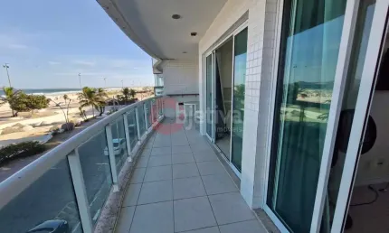 Apartamento linear, 4 quartos, Praia do Forte - Cabo Frio