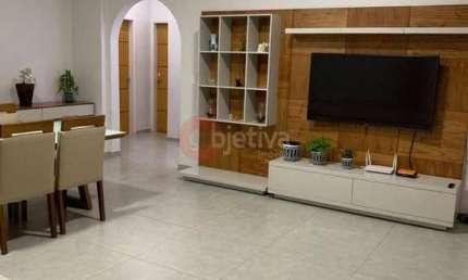 Apartamento com 3 quartos, mobiliado, 600m da Praia, Vila Nova, Cabo Frio