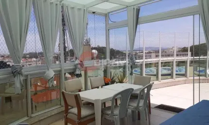 Cobertura duplex 3 quartos com lazer completo - Centro - Cabo Frio - RJ