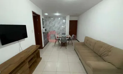 Apartamento linear, 2 quartos, mobiliado, lazer completo, centro, cabo frio