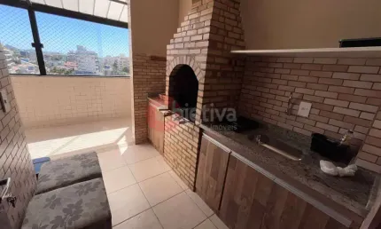 Cobertura duplex, 2 suítes, 1 vaga, mobiliada, Braga - Cabo Frio