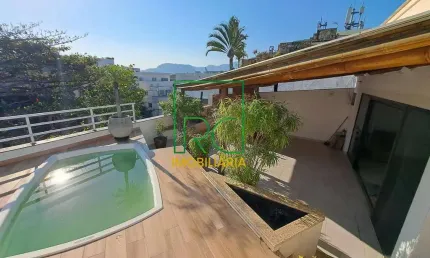 Cobertura com 6 quartos, 450m², para locação em Rio de Janeiro, Barra da Tijuca