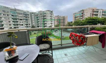 Apartamento com 1 quarto, 85m², à venda em Rio de Janeiro, Barra da Tijuca