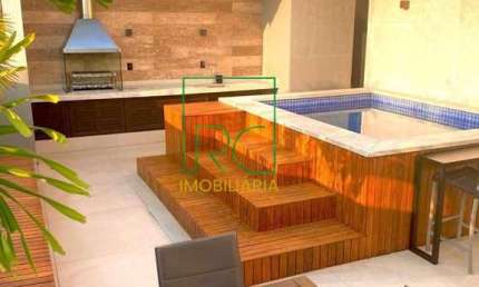 Cobertura, no Condomínio Saint Georges,  em Rio de Janeiro, Barra da Tijuca, com 2 quartos, 177m²