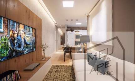Apartamento para Venda em Santo André, Vila Eldízia, 2 dormitórios, 1 banheiro, 1 vaga
