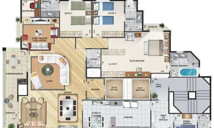 Apartamento com 4 quartos à venda na Rua Ana Benvinda de Andrade, 118, Santana, São Paulo, 170 m2 por R$ 1.315.000