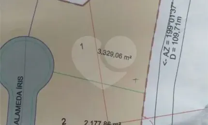 Terreno à venda na Estrada Tenente Marques, 3405, Vila Poupança, Santana de Parnaíba, 3329 m2 por R$ 3.995.000