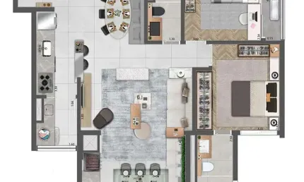 Apartamento com 2 quartos à venda na Rua Sapetuba, 228, Butantã, São Paulo, 79 m2 por R$ 1.600.000