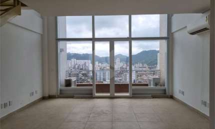 Sala comercial à venda na Avenida Senador Feijó, 686, Vila Mathias, Santos, 68 m2 por R$ 550.000