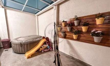 Casa em condomínio fechado com 3 quartos à venda na Rua Giovanni Battista Pirelli, 301, Vila Homero Thon, Santo André, 118 m2 por R$ 900.000