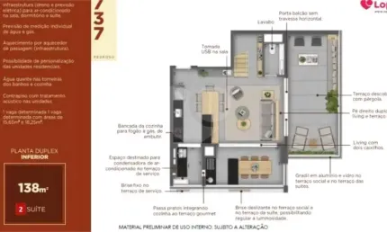 Apartamento com 2 quartos à venda na avenida pedroso de morais, 737, pinheiros, são paulo, 139 m2 por r$ 3.000.000