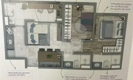 Apartamento com 2 quartos à venda na rua cajuru, 374, belenzinho, são paulo, 55 m2 por r$ 520.000