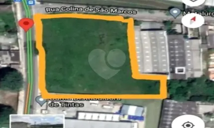 Terreno à venda na Rua Colina de São Marcos, 16, Palanque, São Paulo, 6000 m2 por R$ 4.779.000