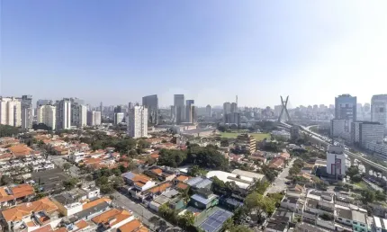Apartamento com 1 quarto para alugar na Rua Gabriel de Lara, 545, Vila Cordeiro, São Paulo, 42 m2 por R$ 5.000