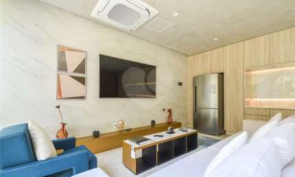 Apartamento com 1 quarto à venda na Rua Afonso Braz, 805, Vila Nova Conceição, São Paulo, 26 m2 por R$ 800.000