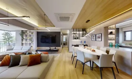 Apartamento 112m² - 04 ou 03 dormitórios, 02 vagas de garagem - Unique Green Parque Toronto