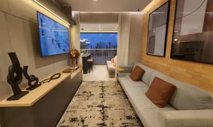 Apartamento de 69m², 02 dormitórios, 01 suíte, 02 vagas - Unique Green Parque Toronto