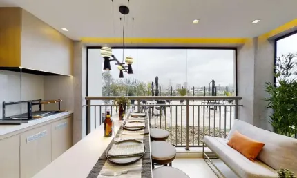 Apartamento de 69m², 02 dormitórios, 01 suíte, 02 vagas - Unique Green Parque Toronto