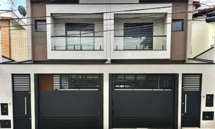 Excelente sobrado novo à venda no jardim felicidade – 245m² | 3 suítes | 5 vagas